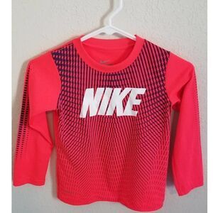 Boys nike shirt red orange